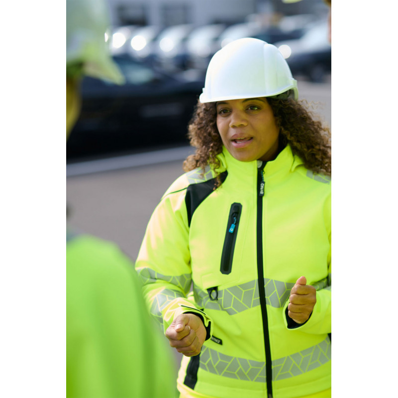Veste Softshell Deteqtor Haute Visibilité pour Femme