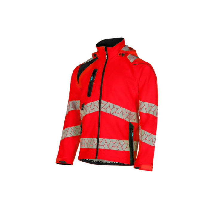 Veste softshell haute visibilité Deteqtor Sioen pro extérieur