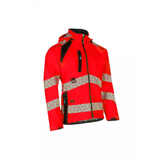 Veste Softshell Haute Visibilité Deteqtor – Sécurité, Confort et Protection Intempéries