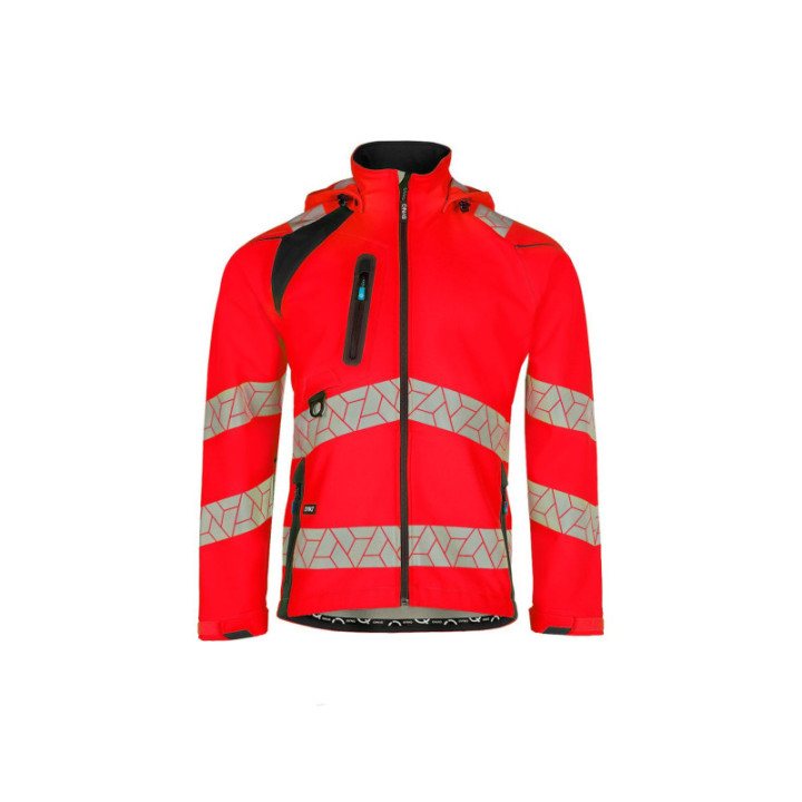 Veste softshell haute visibilité Deteqtor Sioen pro extérieur