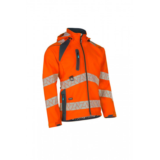 Veste Softshell Haute Visibilité Deteqtor – Sécurité, Confort et Protection Intempéries