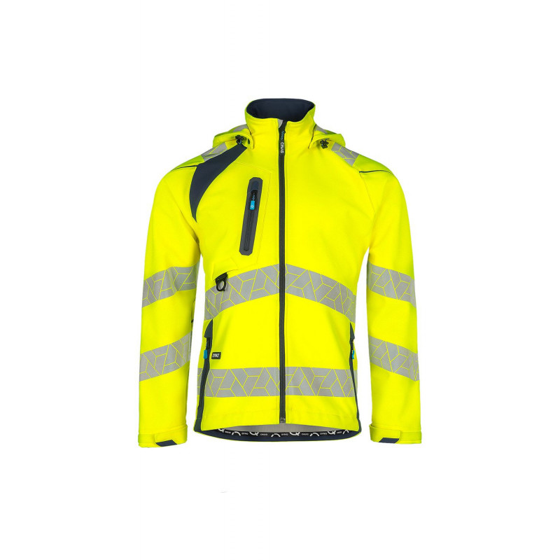 Veste Softshell Haute Visibilité Deteqtor – Sécurité, Confort et Protection Intempéries