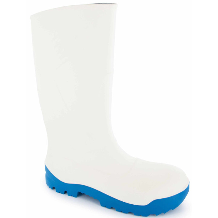 Botte agroalimentaire blanche légère et sécurité