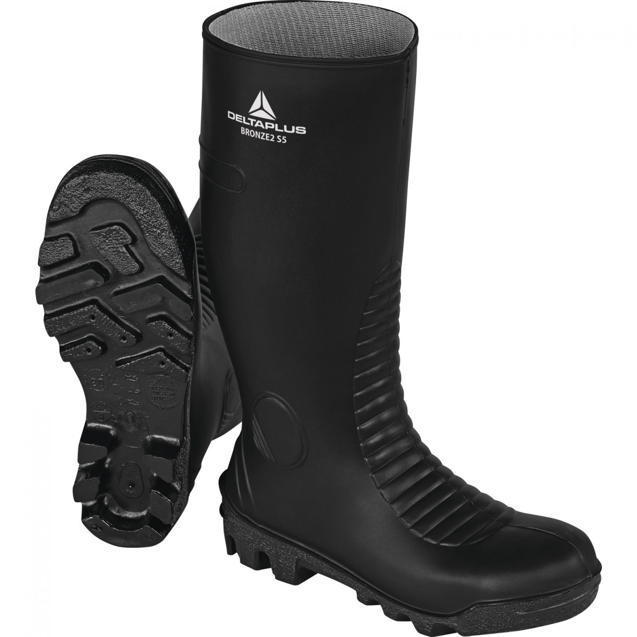 Bottes de sécurité BTP et Chimie, antidérapante SRA Bottes de sécurité BTP et Chimie, antidérapante SRA
