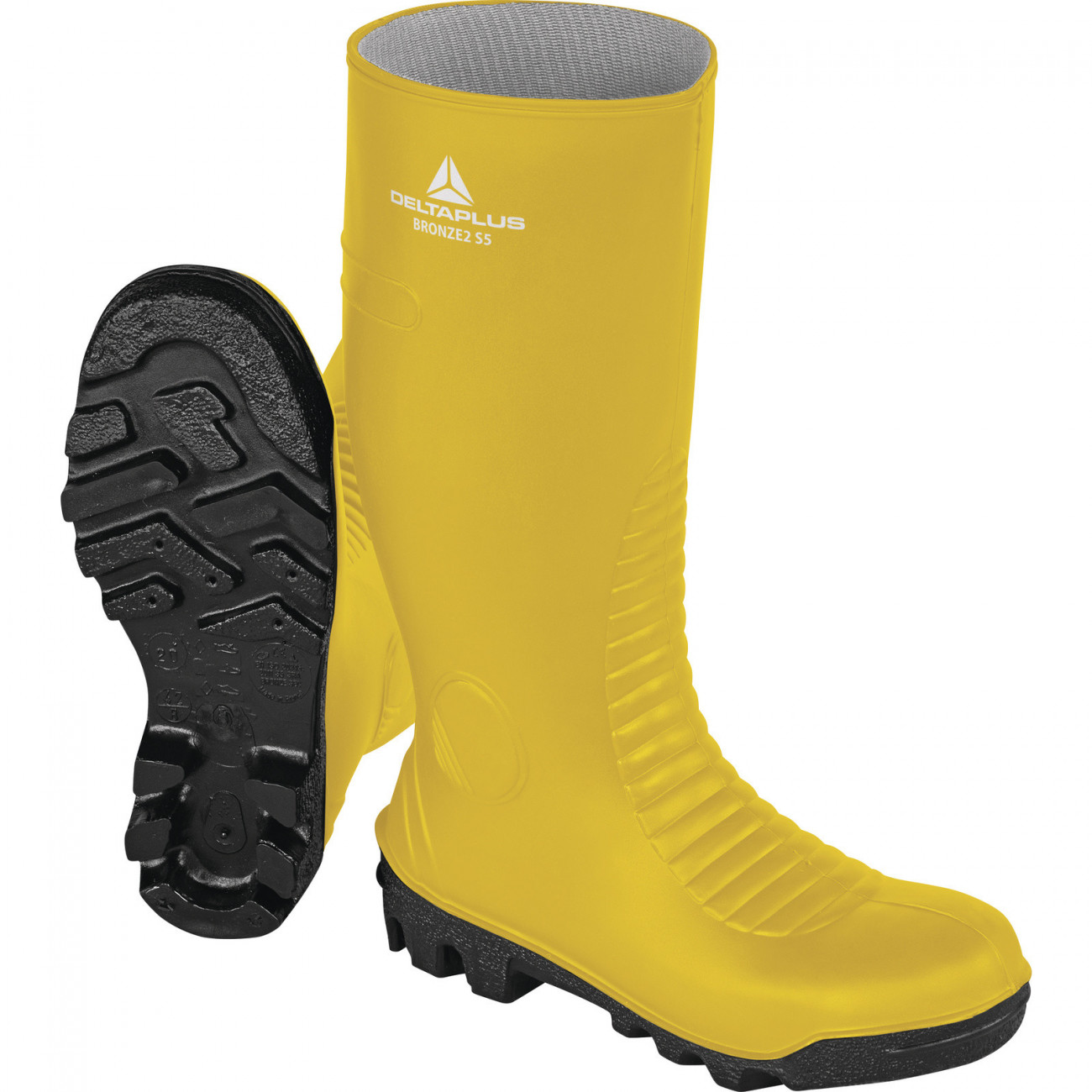 Bottes de sécurité BTP et Chimie, antidérapante SRA Bottes de sécurité BTP et Chimie, antidérapante SRA