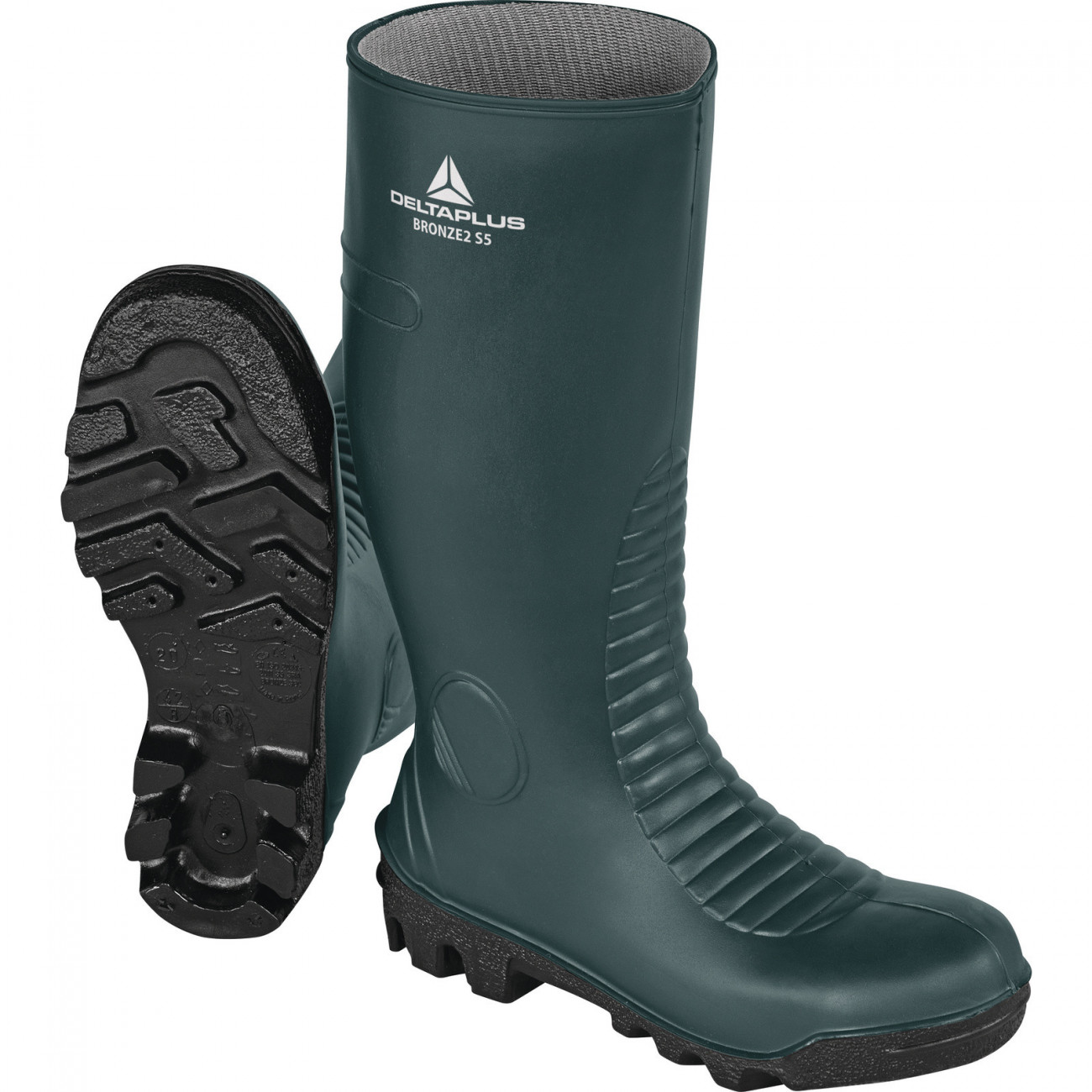 Bottes de sécurité BTP et Chimie, antidérapante SRA Bottes de sécurité BTP et Chimie, antidérapante SRA