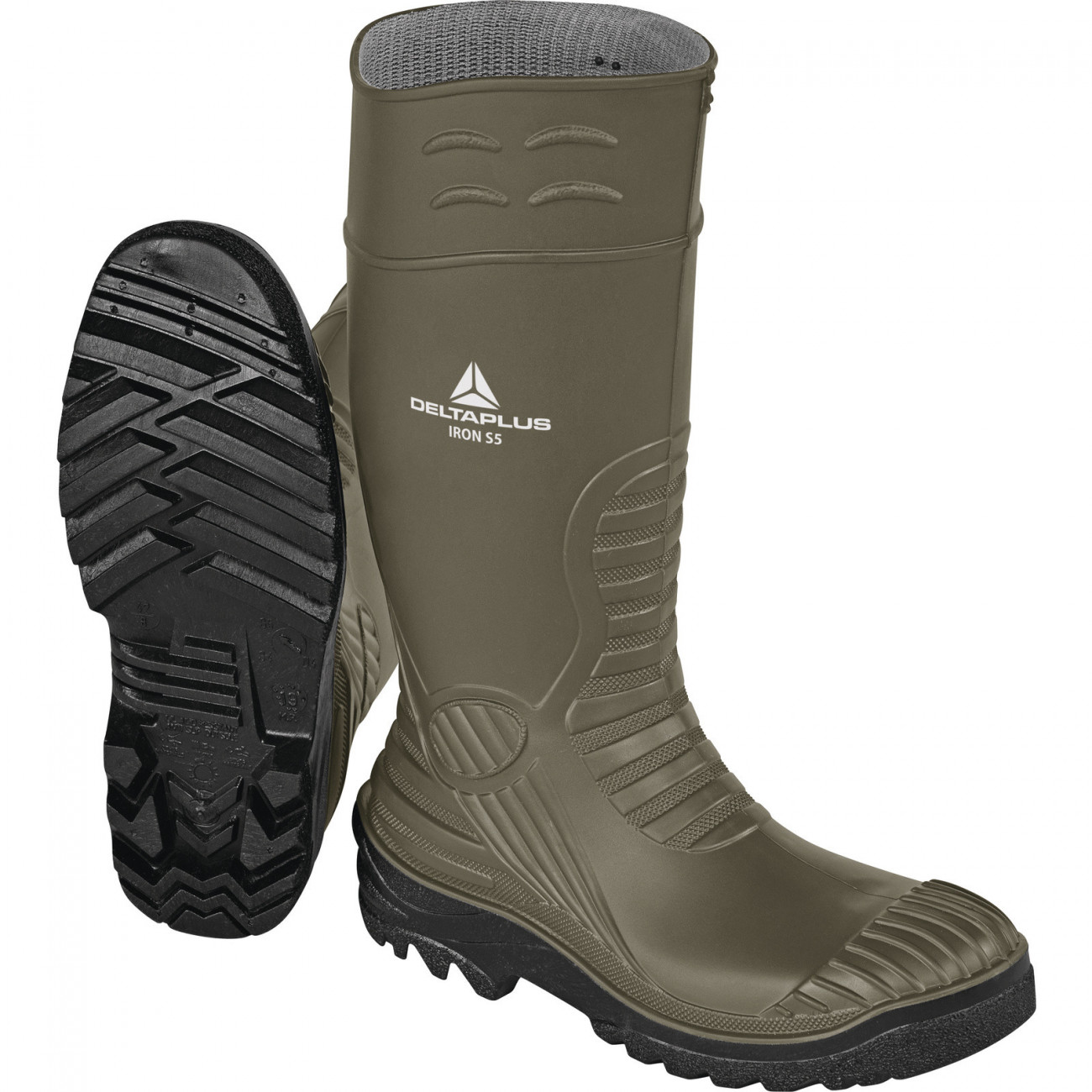 Bottes de chantier avec sécurité en PVC