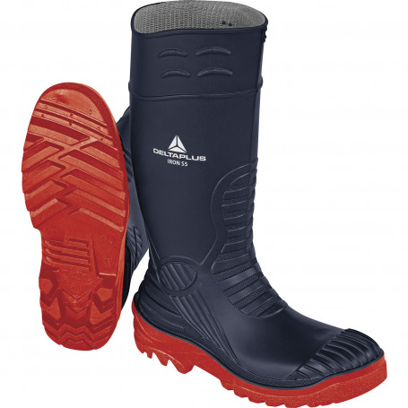 Bottes de chantier avec sécurité en PVC