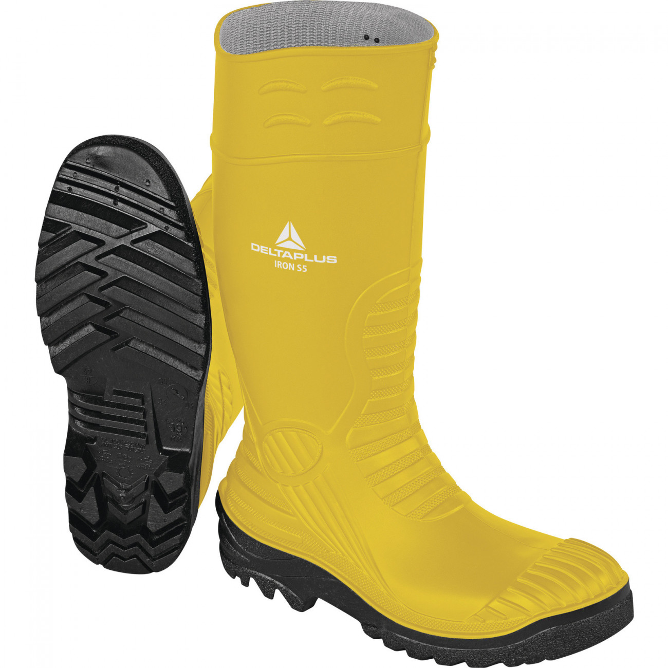 Bottes de chantier avec sécurité en PVC