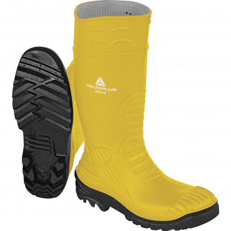 Bottes de chantier avec sécurité en PVC