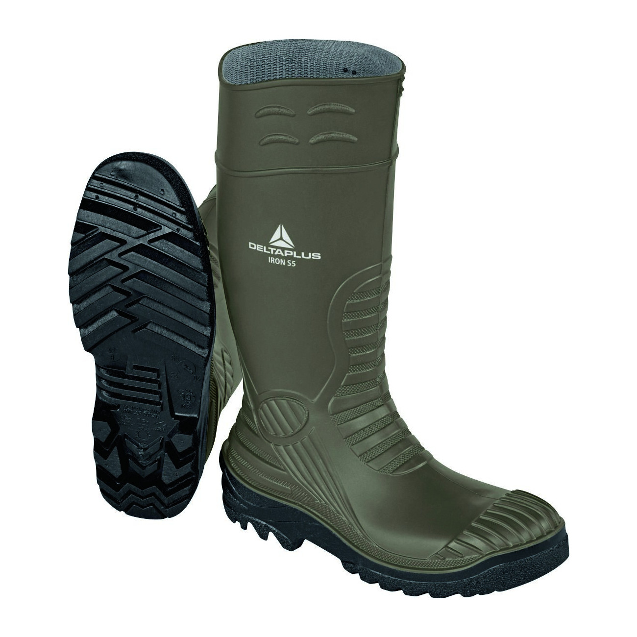 Bottes de chantier avec sécurité en PVC
