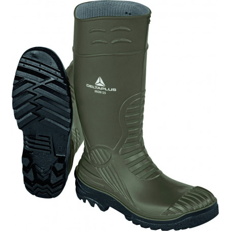 Bottes de chantier avec sécurité en PVC