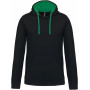Sweat à capuche unisexe contrastée Kariban