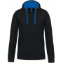 Sweat à capuche unisexe contrastée Kariban