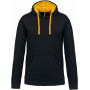Sweat à capuche unisexe contrastée Kariban