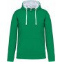 Sweat à capuche unisexe contrastée Kariban