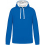 Sweat à capuche unisexe contrastée Kariban