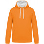 Sweat à capuche unisexe contrastée Kariban