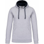 Sweat à capuche unisexe contrastée Kariban