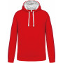 Sweat à capuche unisexe contrastée Kariban