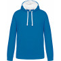 Sweat à capuche unisexe contrastée Kariban