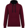 Sweat à capuche unisexe contrastée Kariban