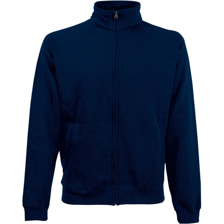 Sweat  veste molleton homme zippée Fruit of the Loom