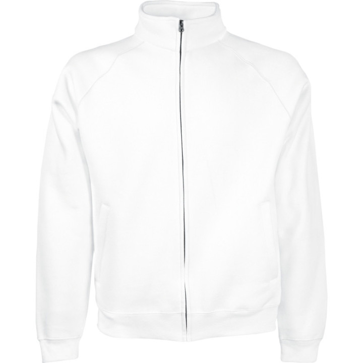 Sweat  veste molleton homme zippée Fruit of the Loom