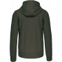 Sweat-shirt capuche zippé unisexe