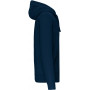 Sweat-shirt capuche zippé unisexe