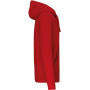 Sweat-shirt capuche zippé unisexe