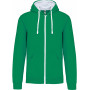 Sweat-shirt zippé capuche