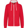 Sweat-shirt zippé capuche