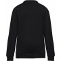 Sweat-shirt zip poche contrasté unisexe