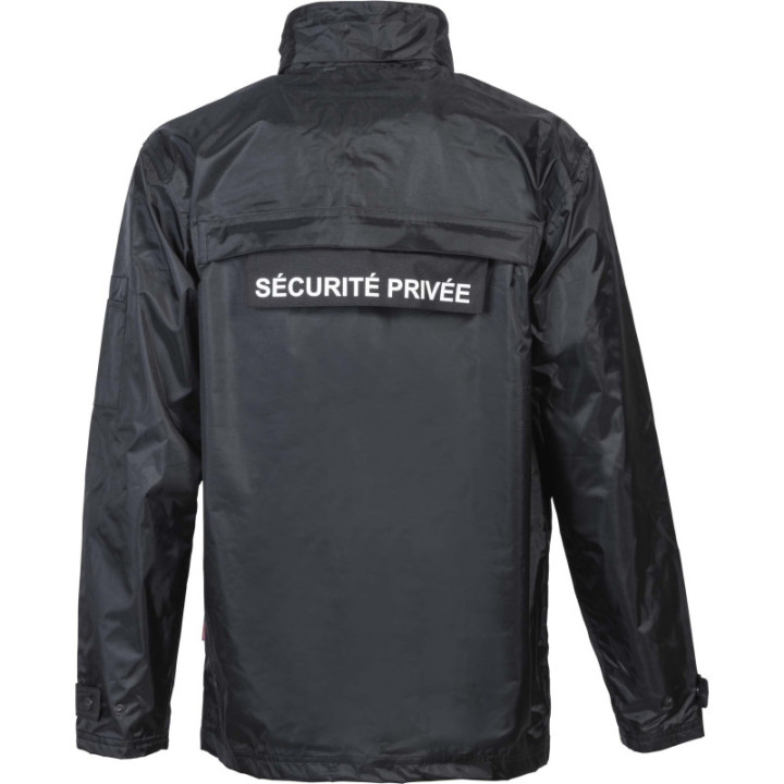 Coupe-vent léger pour agent de Sécurité Privée et de gardiennage