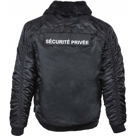 Blouson pour agent de sécurité et surveillance