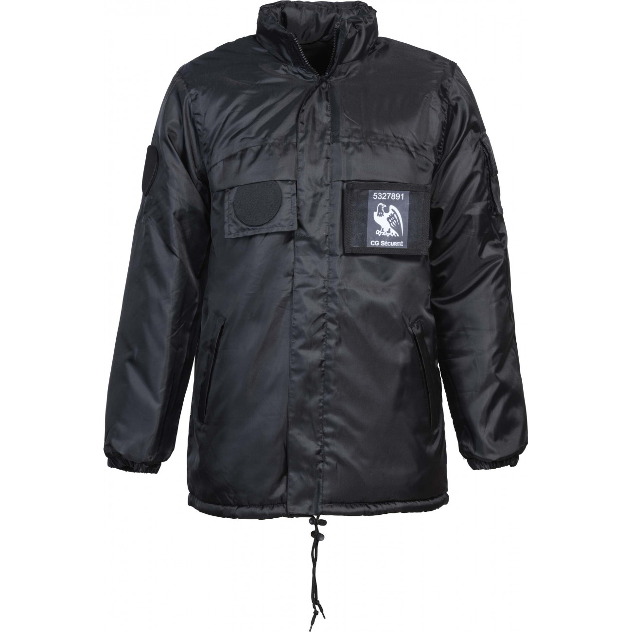 Parka agent de sécurité et gardiennage doublé polaire Parka agent de sécurité et gardiennage doublé polaire