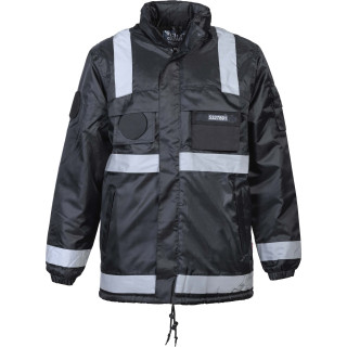 Coupe vent pour Sécurité Privée avec bandes rétro-réfléchissantes