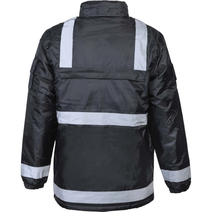 Coupe vent pour Sécurité Privée avec bandes rétro-réfléchissantes