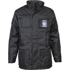Parka agent de sécurité imperméable chaude hiver (2)