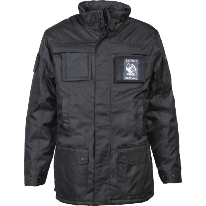 Parka Sécurité Privée imperméable chaude hiver