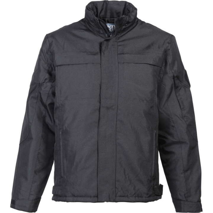 Blouson imperméable chaud hiver pour agents de Sécurité Privée et vigils