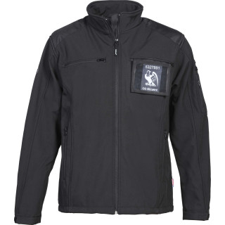 Blouson en softshell pour agent de Sécurité Privée et gardiennage