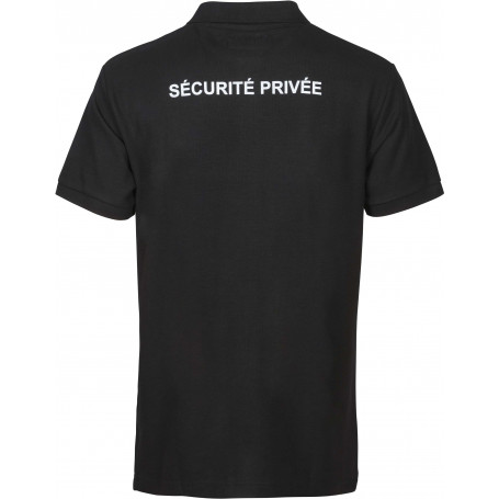 Polo Sécurité en Coton avec Grande Fenêtre - Confort et Identification Optimale