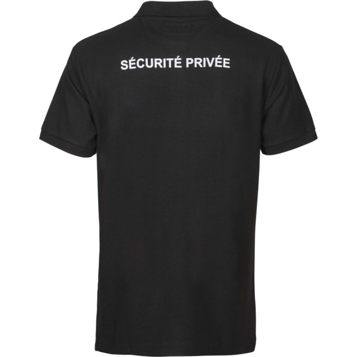 Polo Sécurité en Coton avec Grande Fenêtre - Confort et Identification Optimale