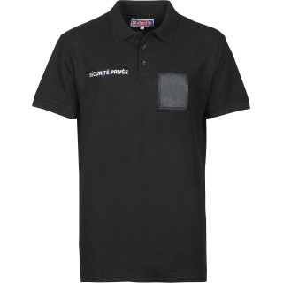 Polo Sécurité en Coton avec Grande Fenêtre - Confort et Identification Optimale