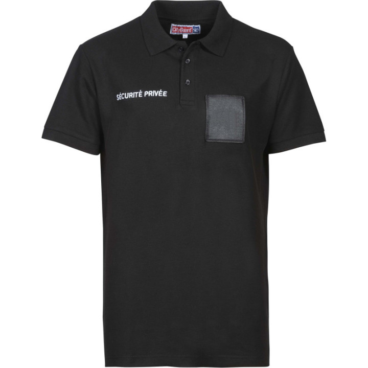 Polo Sécurité en Coton avec Grande Fenêtre - Confort et Identification Optimale