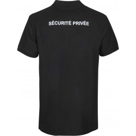 Polo Sécurité 100% Coton avec Fenêtre Matricule (2)
