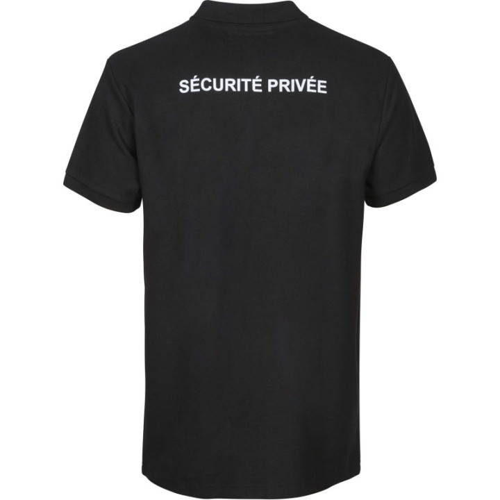 Polo Sécurité 100% Coton avec Fenêtre Matricule