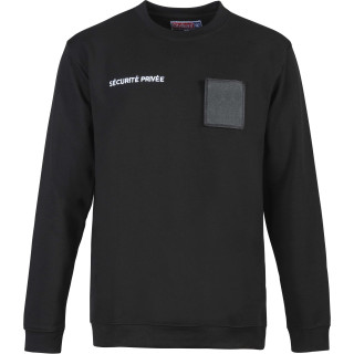 Sweat-Shirt Sécurité avec Grande Fenêtre d’Identification - Pratique et Professionnel